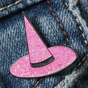 Gypsy Warrior Kawaii Witch Hat Enamel Pin